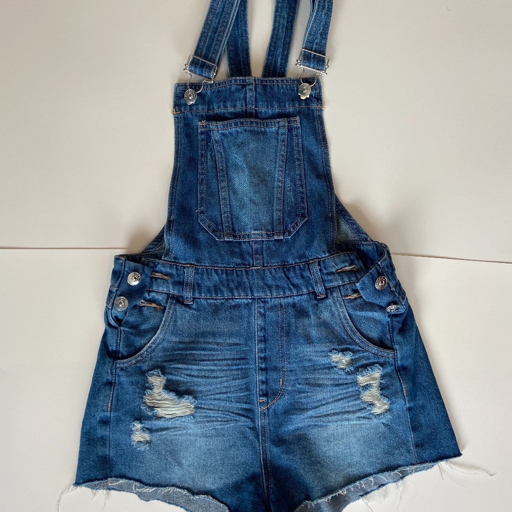 Overall Shorts